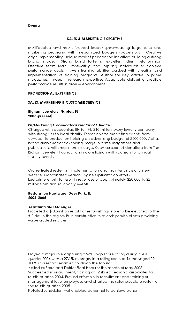 Resume Analysis Before